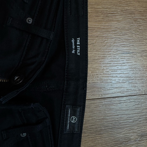 AG The Stilt Black Jeans - Picture 3 of 5